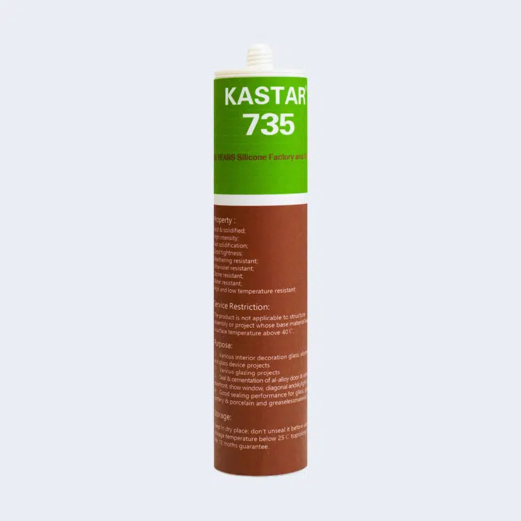 KASTAR 735 Akvaryum/Balık Tankı için Asetik Silikon Sızdırmazlık Malzemesi
