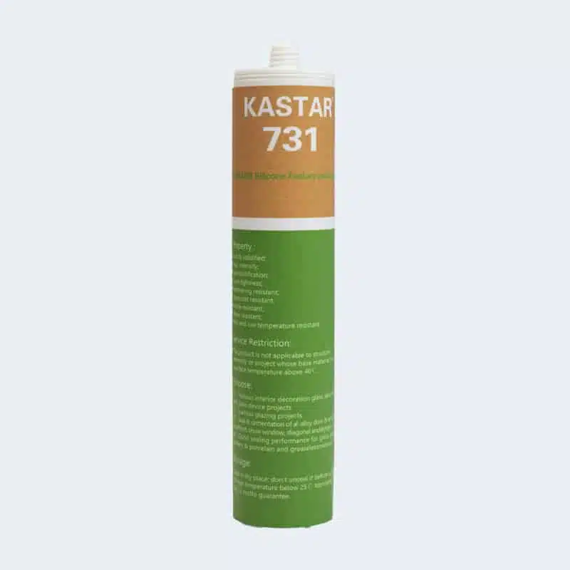 KASTAR 731 Orta Kalite Asetoksi Silikon Dolgu Macunu