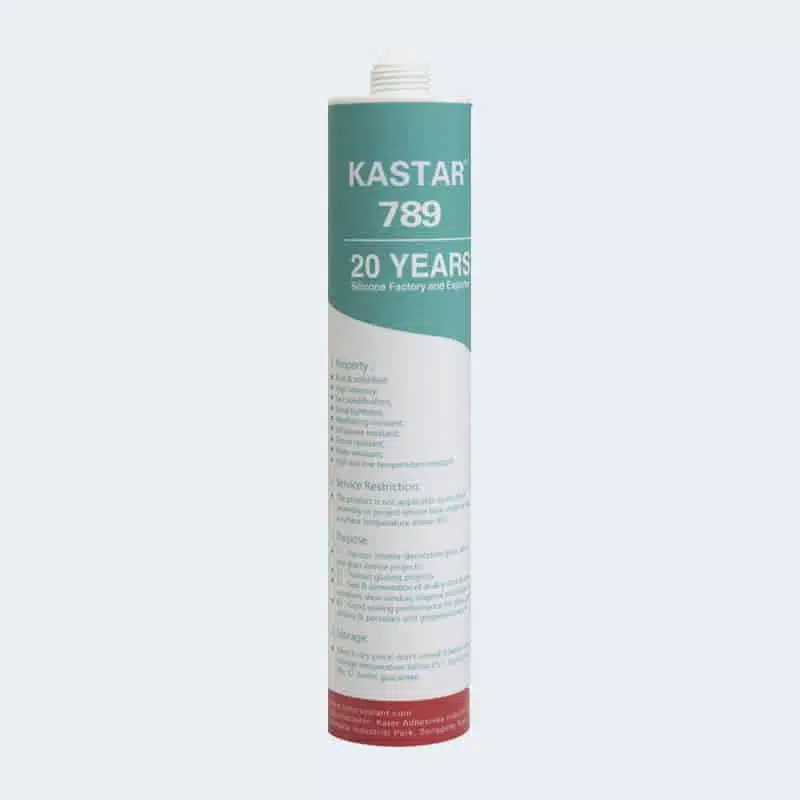 KASTAR 789 Süper Nötr Hava Koşullarına Dayanıklı Silikon Sızdırmazlık Malzemesi