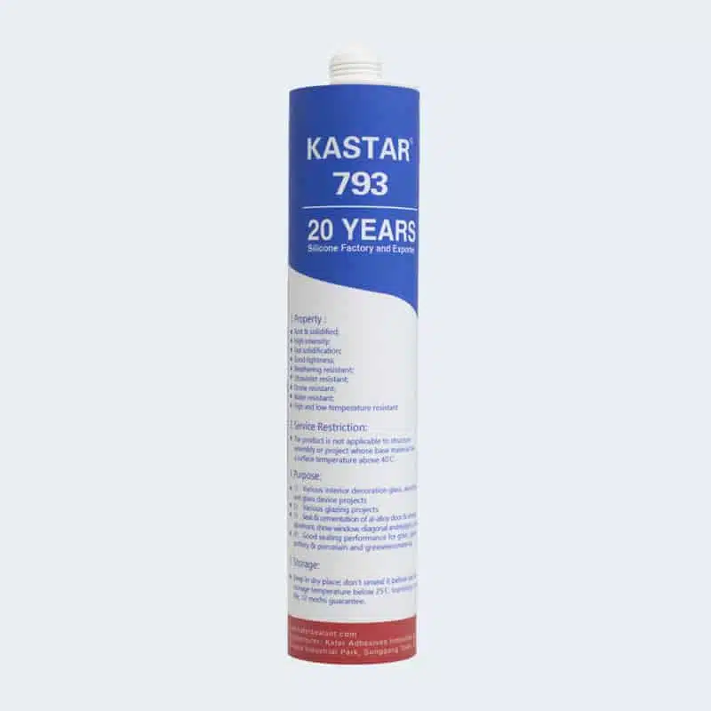KASTAR 793 Nötr Yapısal Cam Silikon Dolgu Macunu